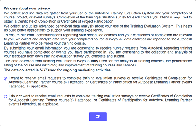 Autodesk Education privacy notice