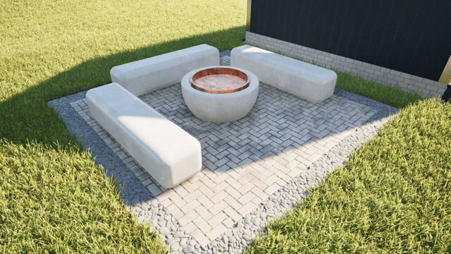 Twinmotion workflow - fire pit