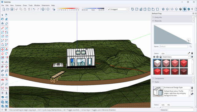 Twinmotion workflow - original model in SketchUp