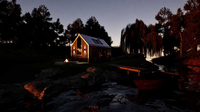 Twinmotion workflow - July Late Evening lighting