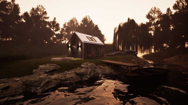 Twinmotion workflow - July Misty Morning lighting