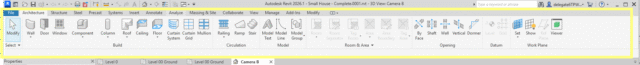 Revit ribbon