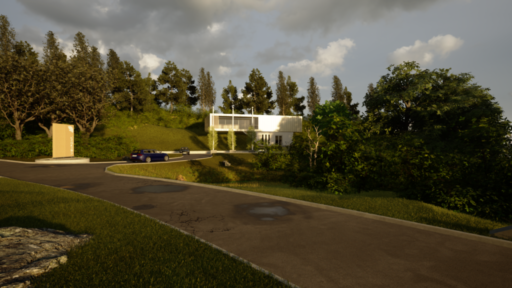 Twinmotion render for Revit landscape 1